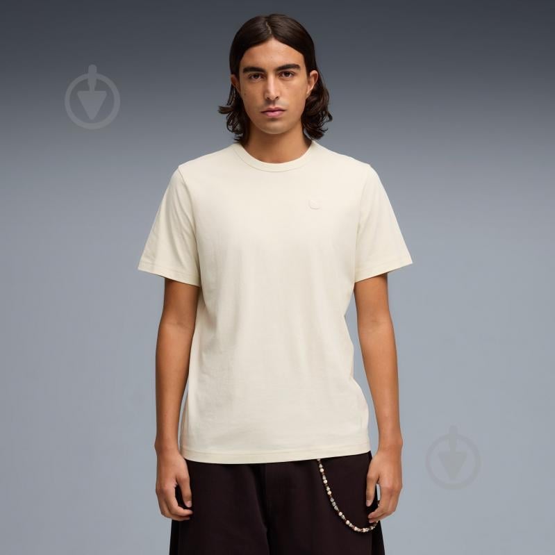 Футболка Puma ESS ELEVATED TEE 69205487 р.M бежевый - фото 3