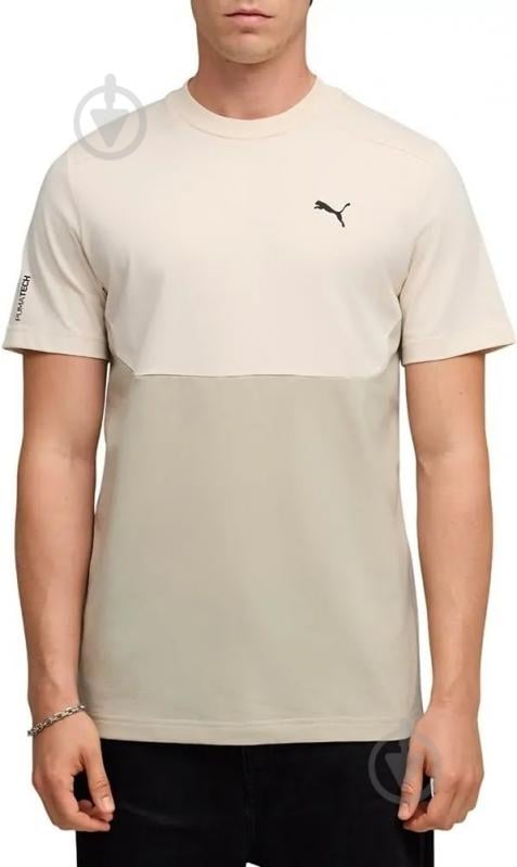 Футболка Puma PUMATECH Tee 69218087 р.M бежевый - фото 1