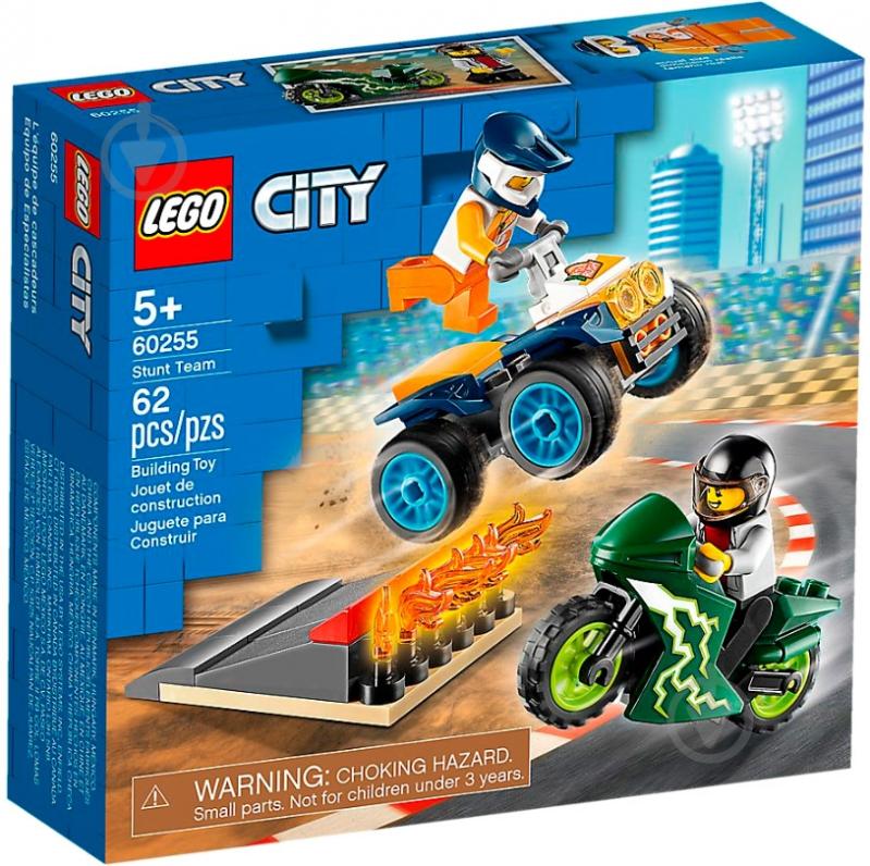ᐉ Конструктор LEGO City Каскадеры 60255 • Купить в Киеве, Украине ...
