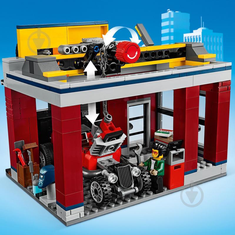 Конструктор LEGO City Мастерская тюнинга 60258 - фото 11