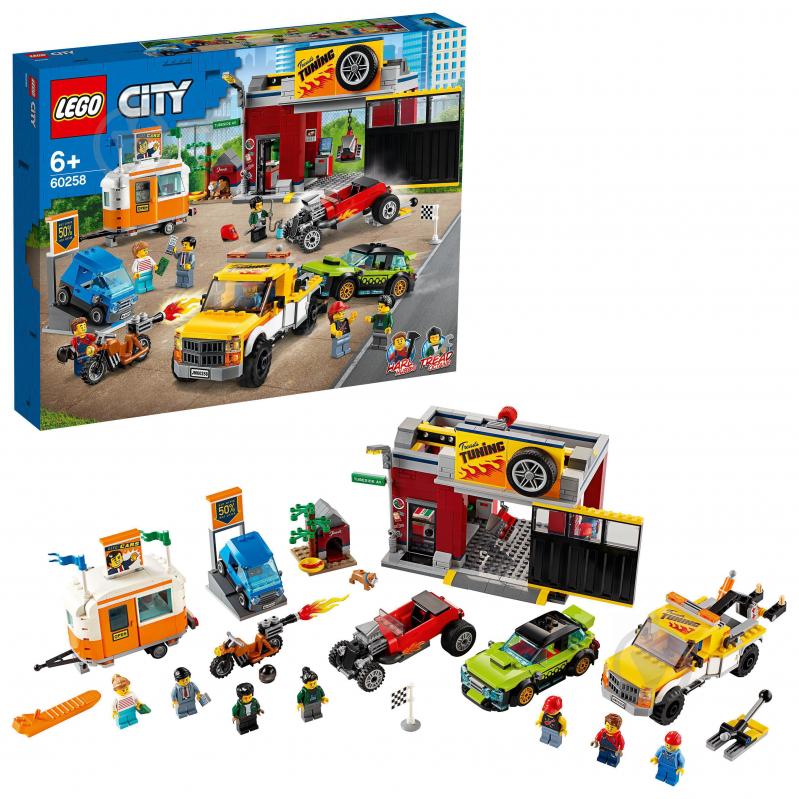 Конструктор LEGO City Мастерская тюнинга 60258 - фото 2