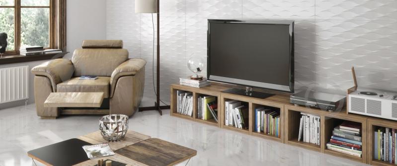 Плитка Cifre Гласиар уайт мате 30х90 (1,35) - фото 6