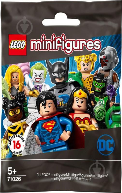 Конструктор LEGO Minifigures Минифигурки Серия DC Super Heroes 71026 - фото 1