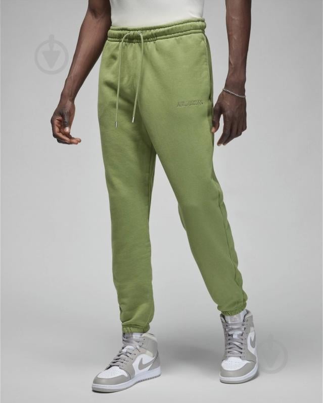 Штани Jordan J AIR JDN WFLC PANT FJ0696-340 р. M зелений - фото 1