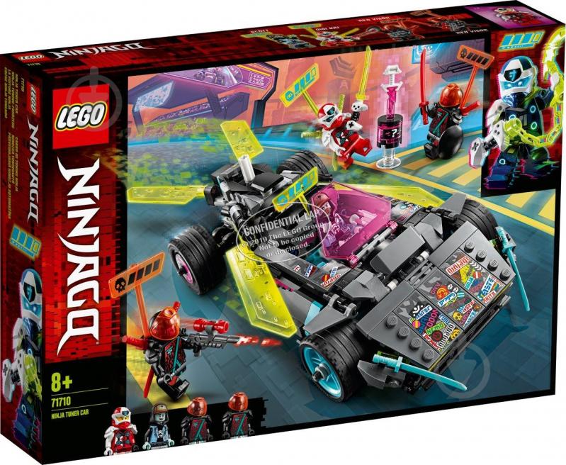 Конструктор LEGO Ninjago Тюнингованный ниндзямобиль 71710 - фото 1