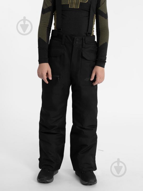 Штани 4F TROUSERS FNK M360 4FJAW23TFTRM360-21S р. 158 чорний - фото 2