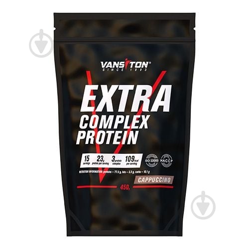 Протеин Vansiton Extra Капучино 450 г - фото 1