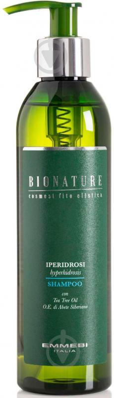 Шампунь EMMEBI від гіпергідрозу bionature 250 мл - фото 1