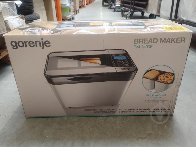 УЦЕНКА! Хлебопечка Gorenje BM1400E (УЦ №3573) - фото 4 УЦЕНКА! Хлебопечка Gorenje BM1400E (УЦ №3573) - фото 4