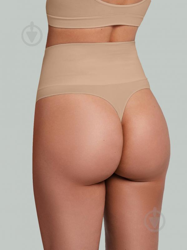 Трусы женские Giulia STRING SHAPEWEAR L-XL бежевый - фото 3