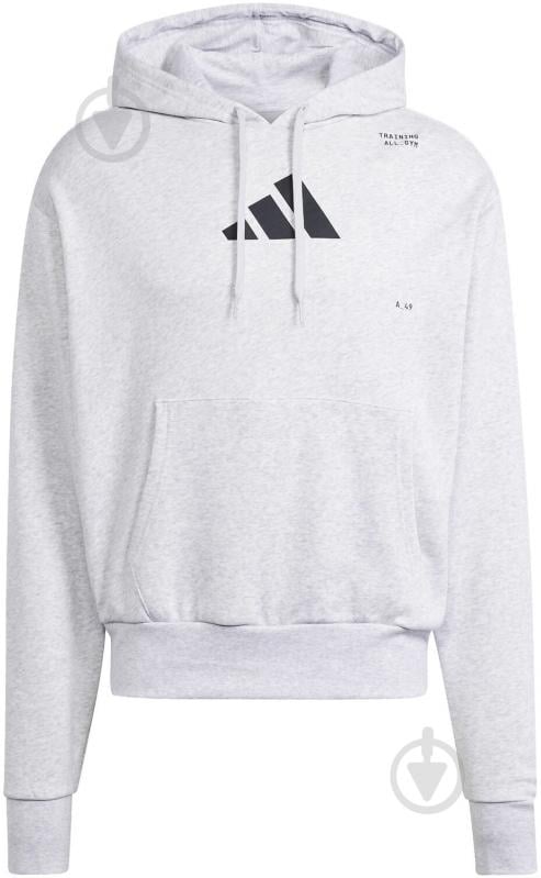 Джемпер Adidas IS7104 р.XL серый - фото 1 Джемпер Adidas IS7104 р.XL серый - фото 1