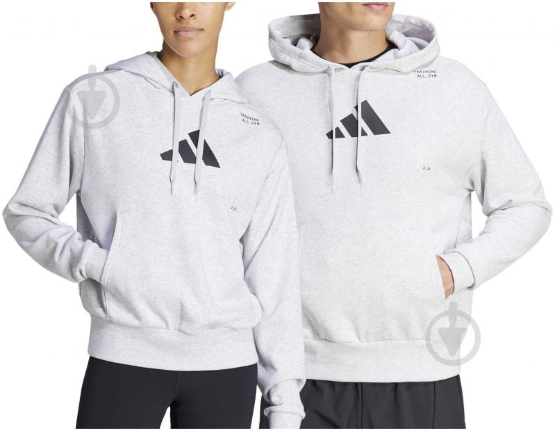 Джемпер Adidas IS7104 р.XL серый - фото 3 Джемпер Adidas IS7104 р.XL серый - фото 3