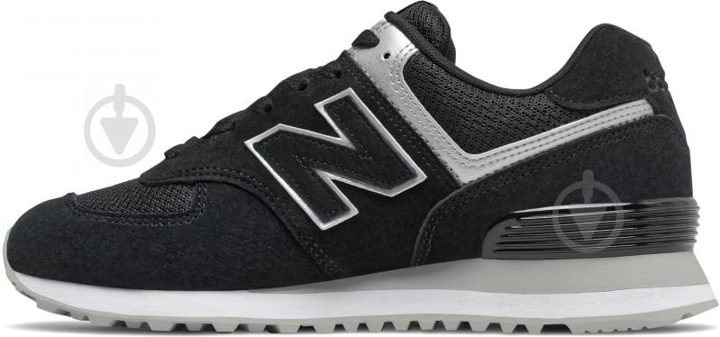 Кросівки жіночі демісезонні New Balance WL574EZ WL574EZ р.39 чорні - фото 2