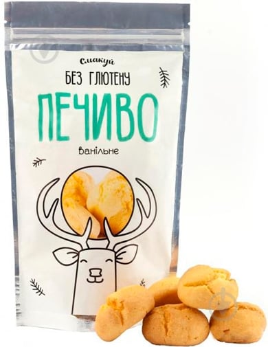 Печенье Semper ванильное без глютена 130 г - фото 1