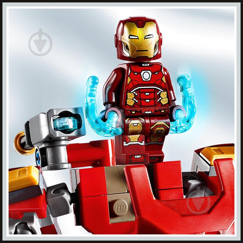 Конструктор LEGO Super Heroes Marvel Робокостюм Железного Человека 76140 - фото 7