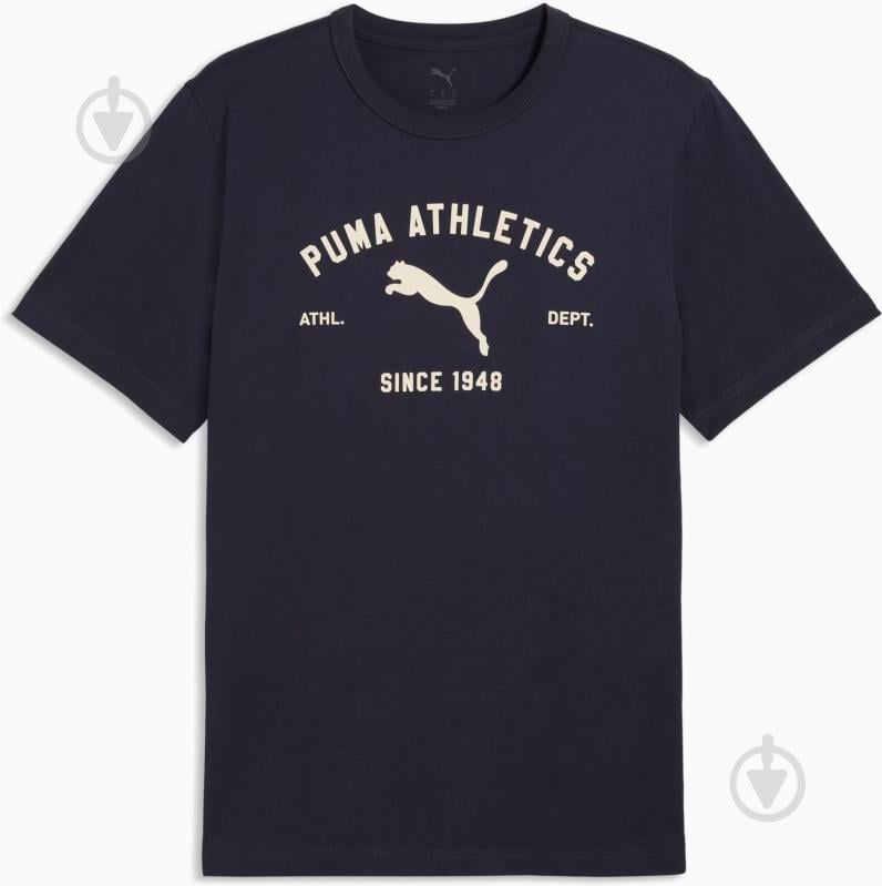Футболка Puma PUMA CLASS Graphic Tee 69222616 р.M синий - фото 1