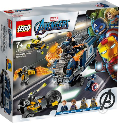 Конструктор LEGO Super Heroes Месники: захоплення вантажівки 76143 - фото 1