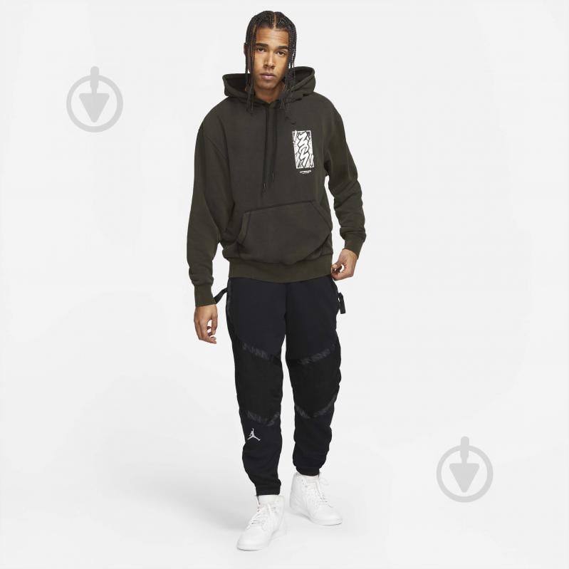 Джемпер Jordan M J ZION DF PERF FLC HOODIE DH0598-010 р. L чорний - фото 4