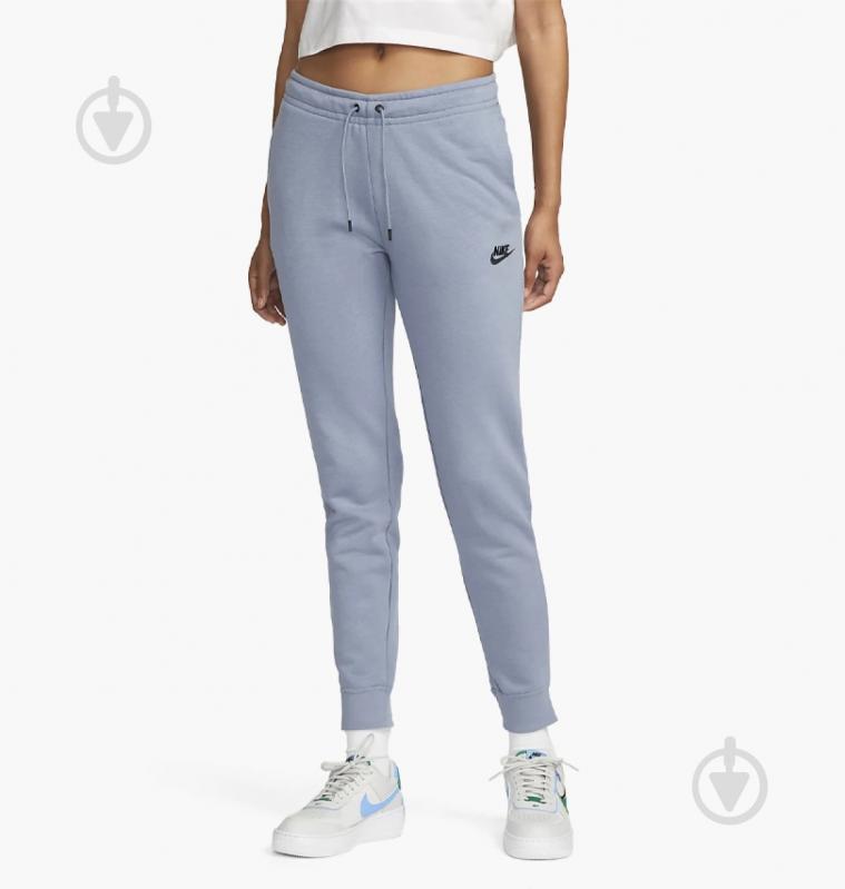 Штани Nike NSESSNTL PANT REG FLC MR DX2320-493 р. XS сірий - фото 1