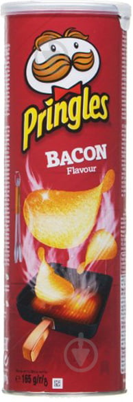 Чипсы Pringles Bacon 165 г - фото 1