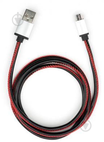 Дата-кабель Vinga USB 2.0 AM – micro 5P 1 м черный (VCPDCMLS1BK) - фото 2 Дата-кабель Vinga USB 2.0 AM – micro 5P 1 м черный (VCPDCMLS1BK) - фото 2