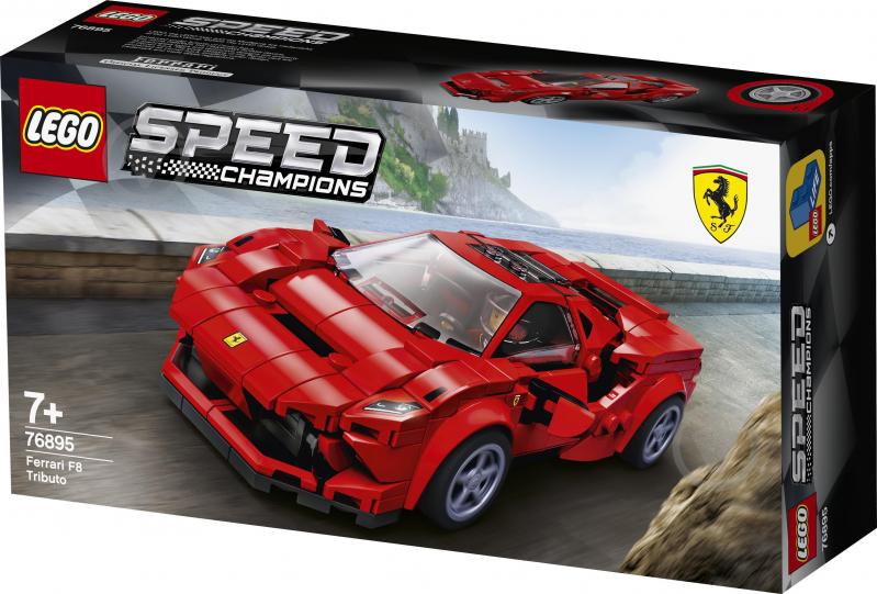 Конструктор LEGO Speed Champions Ferrari F8 Tributo 76895 - фото 11