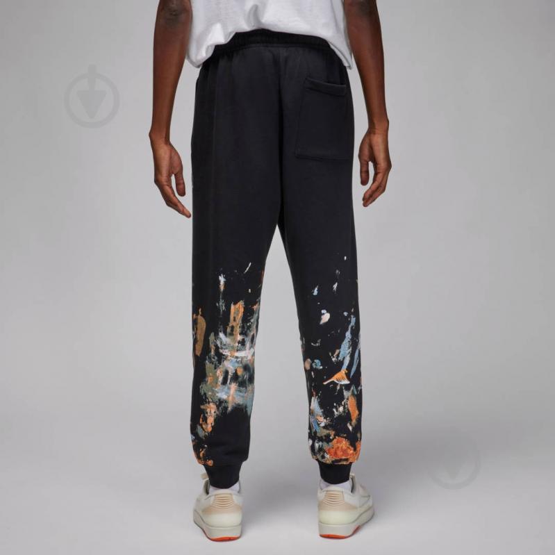 Брюки Jordan J FLT ARTST FLC PANT FD7399-010 р. XS черный - фото 2