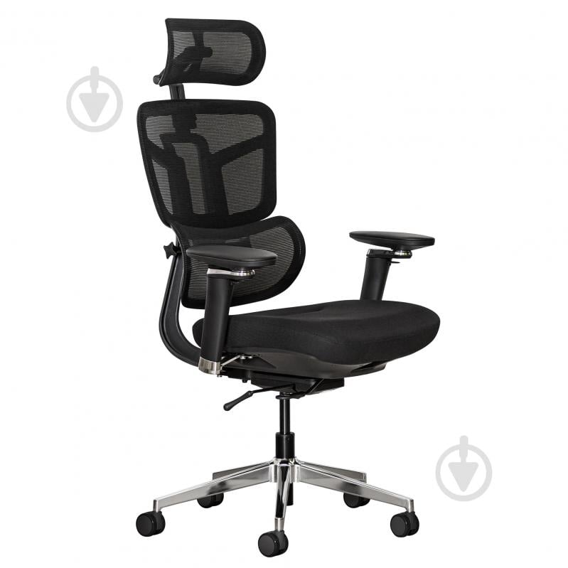 Кресло офисное Mealux S4 Air Fabric черный - фото 1 Кресло офисное Mealux S4 Air Fabric черный - фото 1