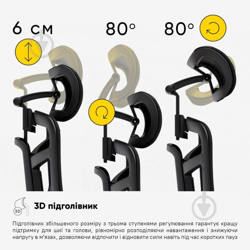 Кресло офисное Mealux S4 Air Fabric черный - фото 12 Кресло офисное Mealux S4 Air Fabric черный - фото 12