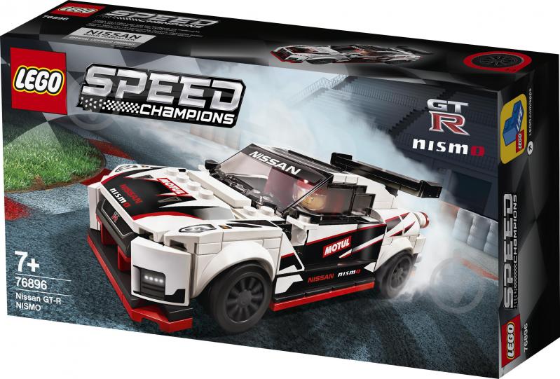 Конструктор LEGO Speed Champions Автомобіль Nissan GT-R NISMO 76896 - фото 11