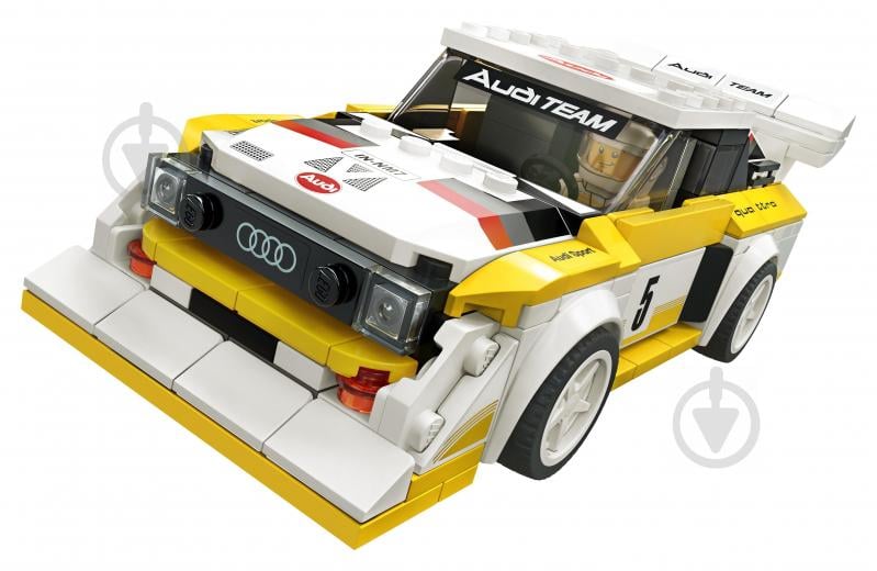 Конструктор LEGO Speed Champions 1985 Audi Sport quattro S1 76897 - фото 11