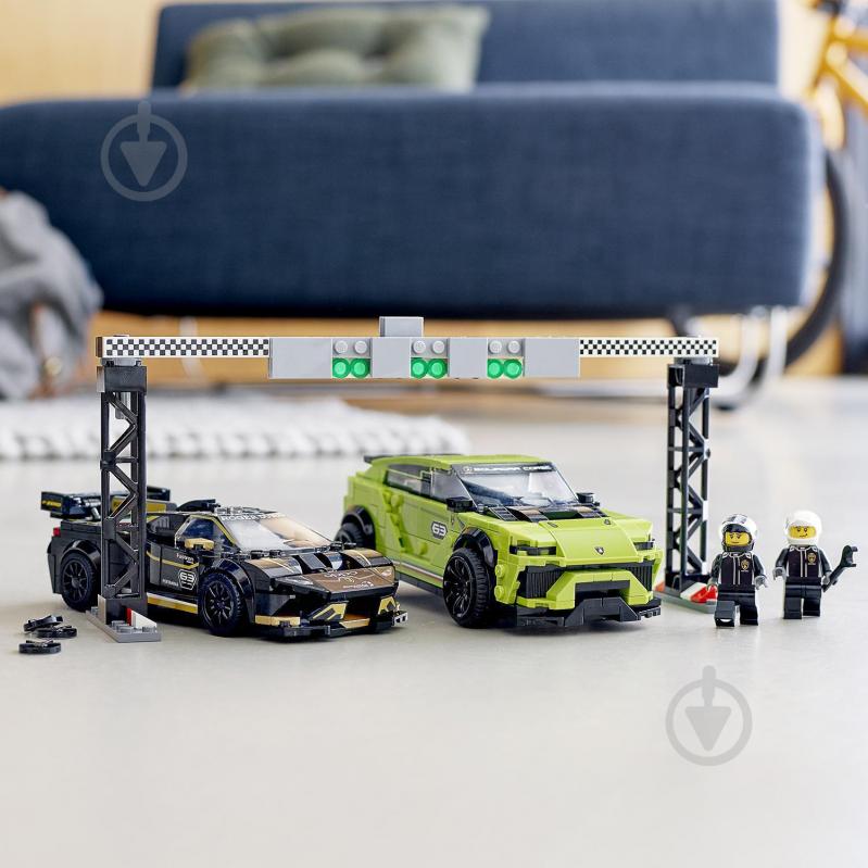 Конструктор LEGO Speed Champions Автомобілі Lamborghini Urus ST-X та Lamborghini Huracán Super Trofeo EVO 76899 - фото 3