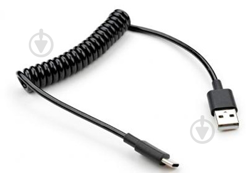 Дата-кабель Vinga USB 2.0 AM – Type-C 1 м черный (VCPDCTCS1BK) - фото 2