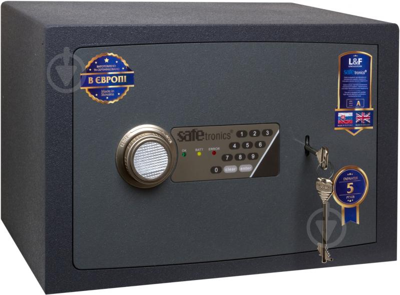 Сейф меблевий Safetronics NTL 24ME - фото 2 Сейф меблевий Safetronics NTL 24ME - фото 2
