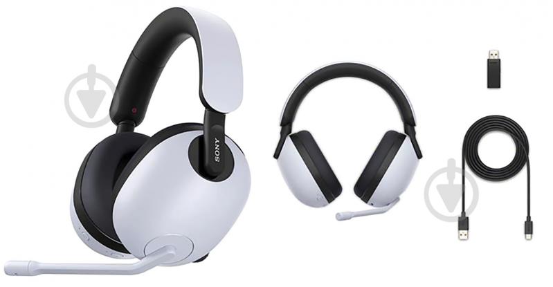 Гарнітура ігрова Sony Inzone H7 Over-ear Wireless Gaming white (WHG700W.CE7) - фото 9