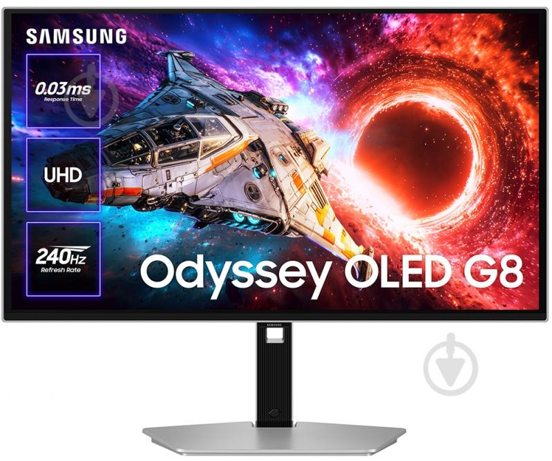 Монитор Samsung Odyssey G8 27" (LS27HG802SIXUA) - фото 1 Монитор Samsung Odyssey G8 27" (LS27HG802SIXUA) - фото 1