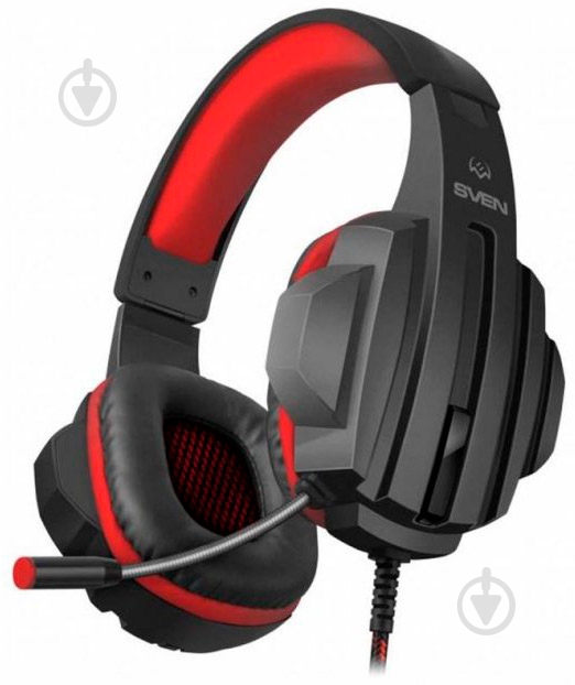 Гарнитура Sven AP-G300MV black/red (00850241) - фото 1