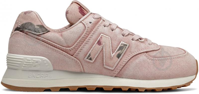 Кроссовки New Balance WL574WOR WL574WOR р.US 7 розовый - фото 1