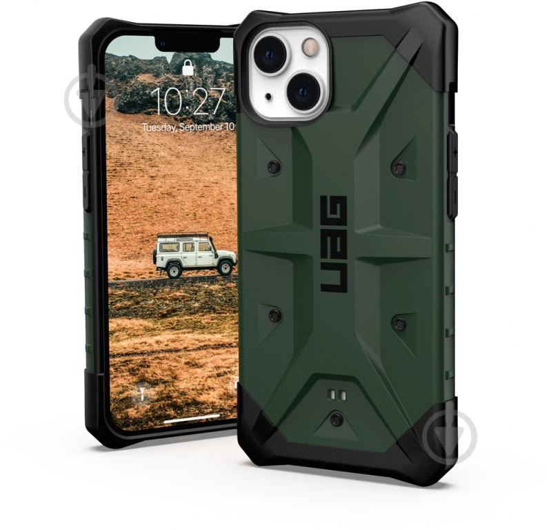 Чехол UAG Pathfinder для Apple iPhone 13 olive (113177117272) - фото 1