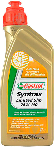 Масло трансмиссионное Castrol Transmax Limited Slip LL 75W-140 1 л (75W140 TR LSLL 1L) - фото 1