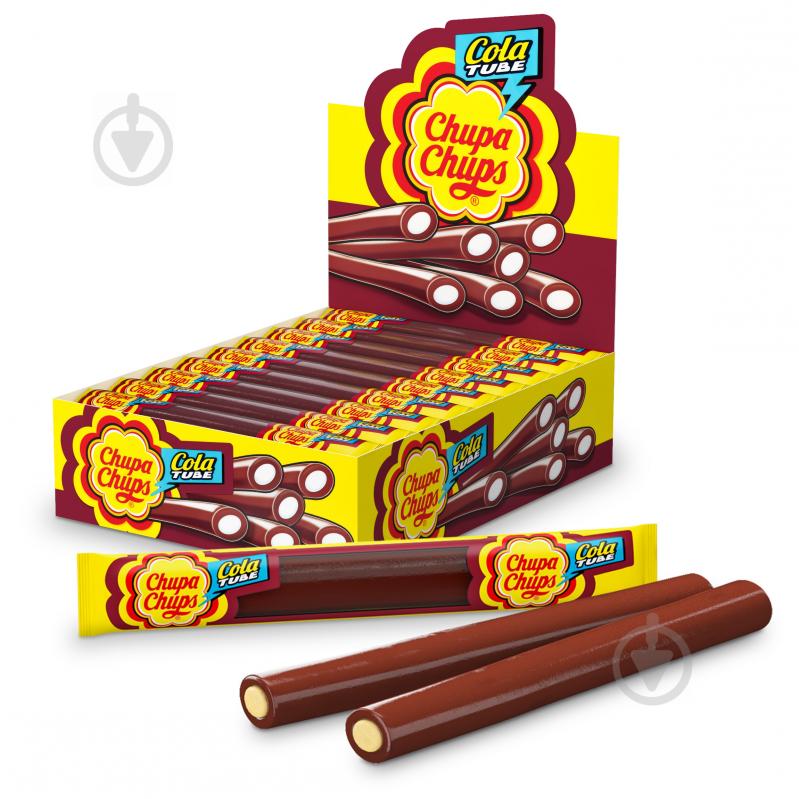 Мармелад жевательный Chupa Chups PERFETTI Cola Tube 10 г - фото 2