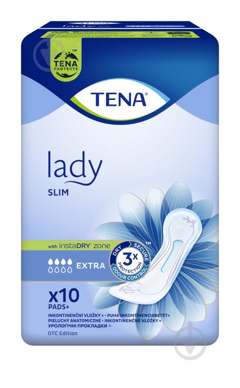 Прокладки урологічні Tena Lady Slim Extra 10 шт. - фото 2