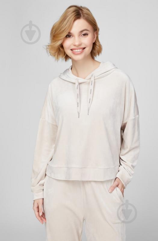 Костюм домашній жіночий Naviale Velour LH500-04 р. ХL пісочний - фото 3