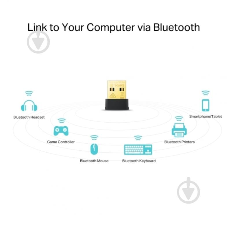 Беспроводной адаптер TP-Link Archer T2UB nano AC600 WiFi + Bluetooth 4.2 USB 2.0 nano - фото 3