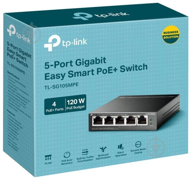 Коммутатор TP-Link TL-SG105MPE - фото 3