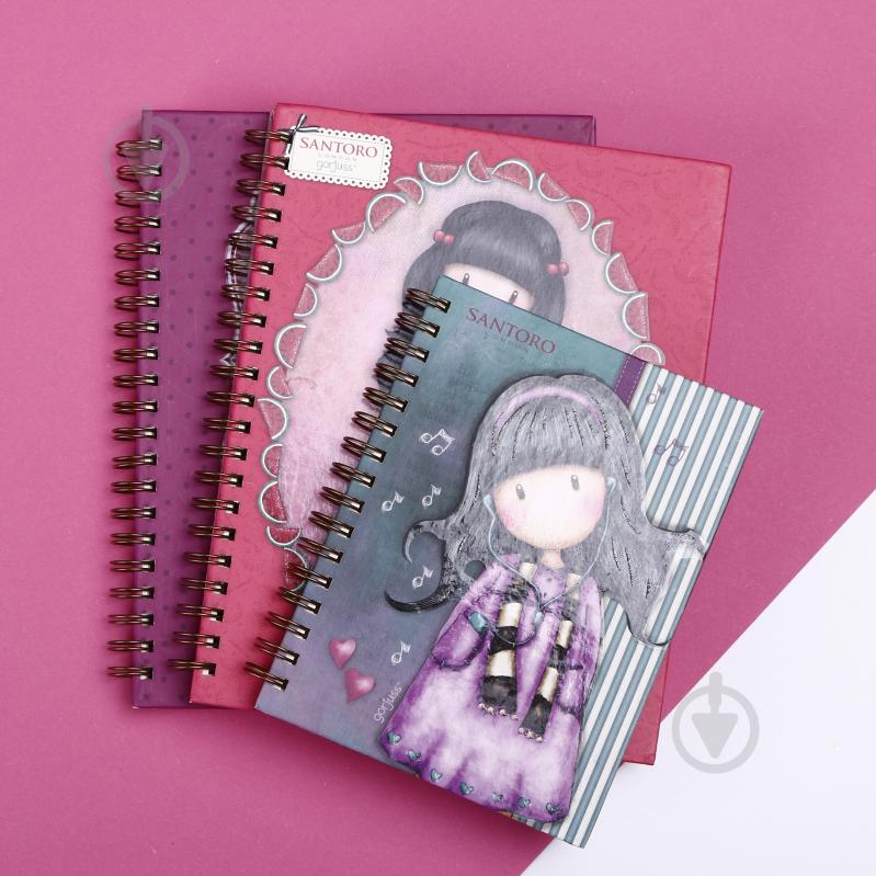 Блокнот для записей Santoro Little song А6 151557 YES - фото 4 Блокнот для записей Santoro Little song А6 151557 YES - фото 4