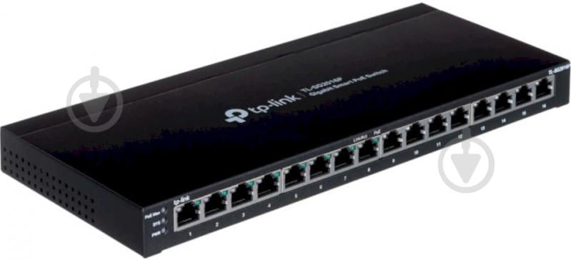 Комутатор TP-Link TL-SG2016P - фото 1 Комутатор TP-Link TL-SG2016P - фото 1