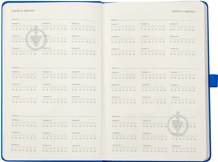 Еженедельник 2020 Partner Strong 8505-20-07-a блакитний Axent 42810 - фото 4