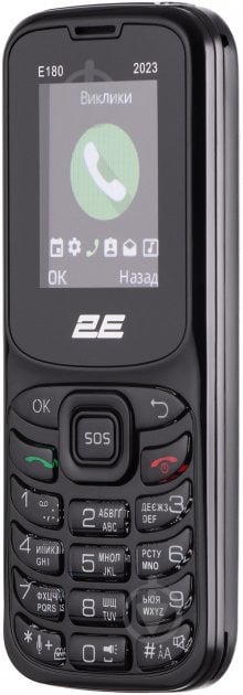 Мобильный телефон 2E E180 2023 Dual SIM black 688130251044 - фото 4