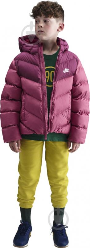 Пуховик дитячий зимовий Nike K NSW TF ADP Puffer Colorblock IB6164-634 р.L рожевий - фото 4 Пуховик дитячий зимовий Nike K NSW TF ADP Puffer Colorblock IB6164-634 р.L рожевий - фото 4